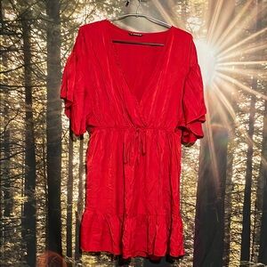 SHEIN Red Dress